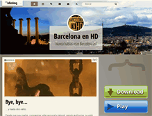 Tablet Screenshot of barcelonaenhd.com